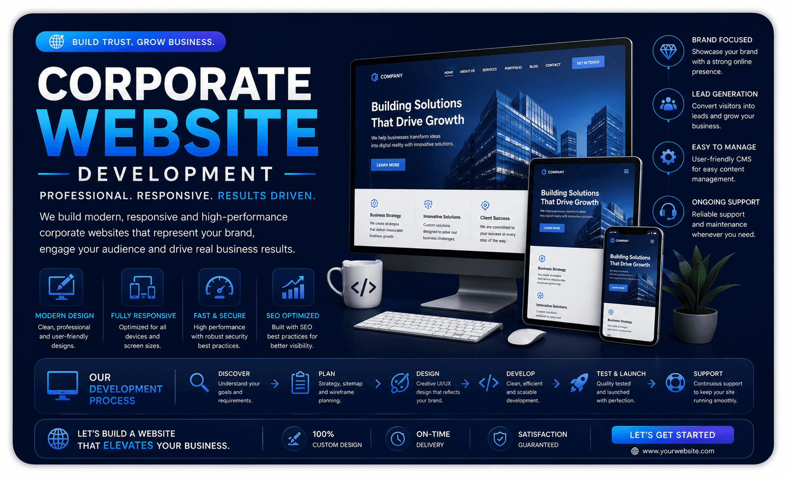 Corporate Website Development project preview